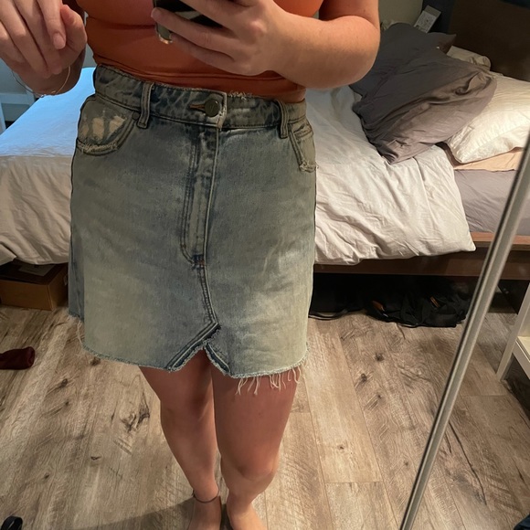 Abrand denim skirt - 28 - Picture 3 of 5